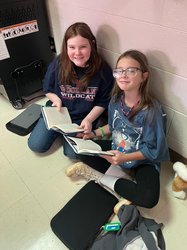 Students reading