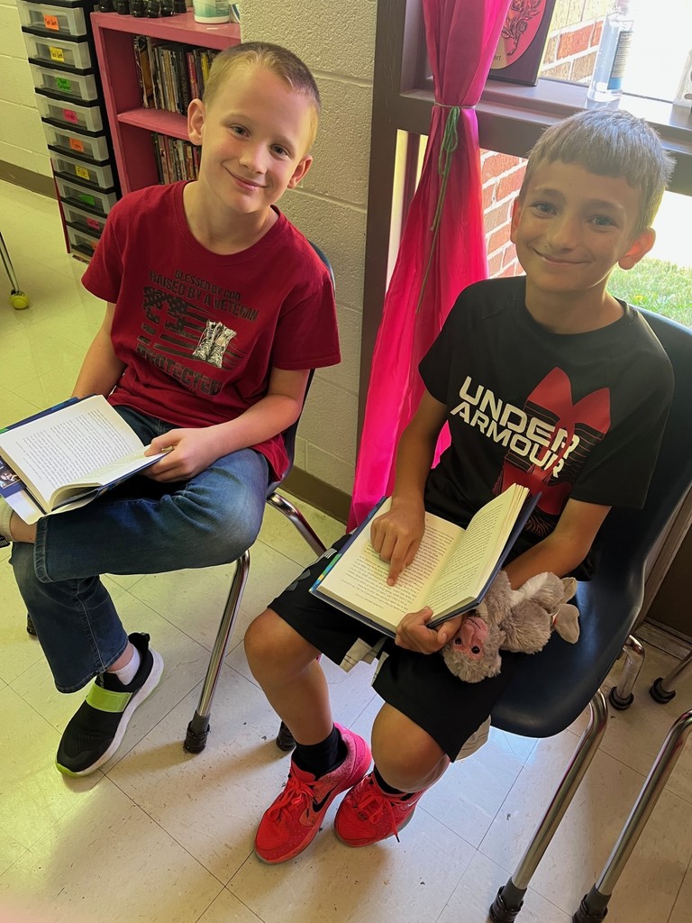 Students reading