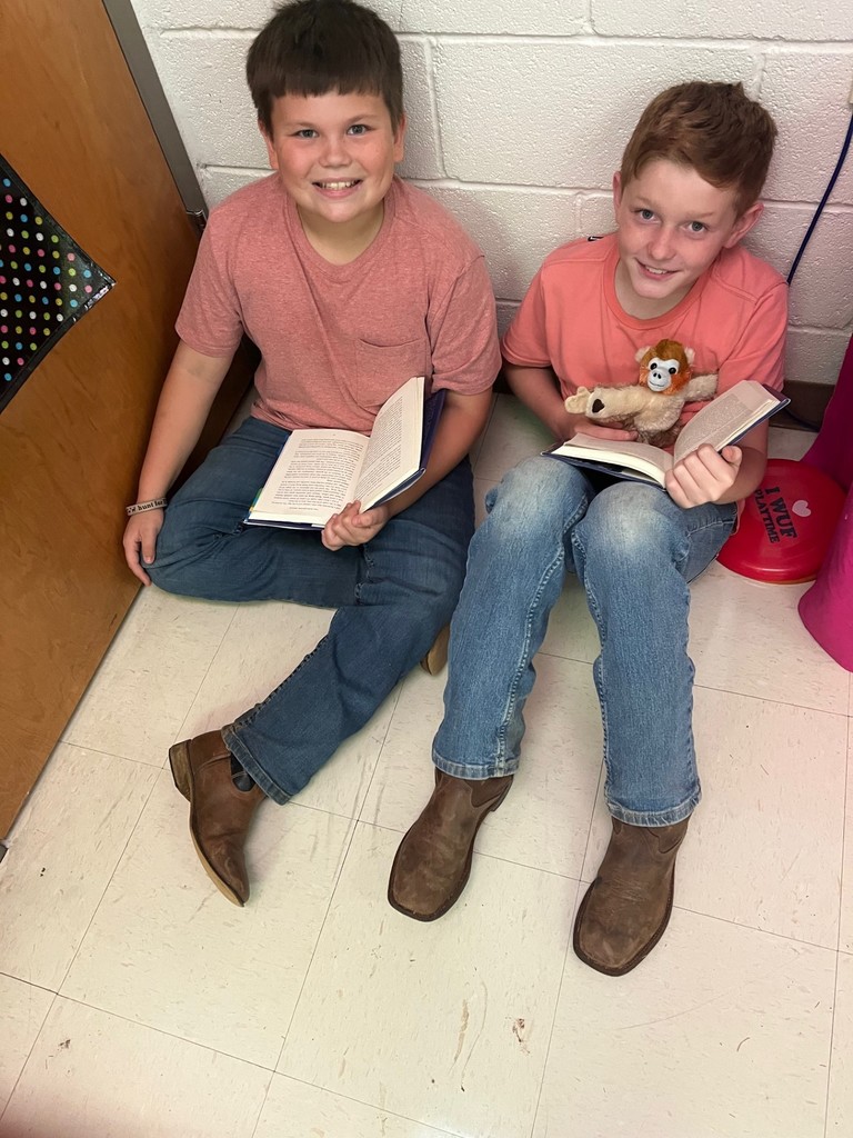 Students reading