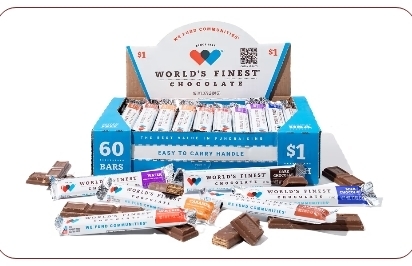 Box of chocolate bars