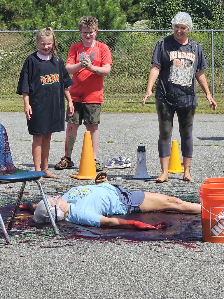 Students and staff had a great time on Friday during the PTCO Slime Day!
