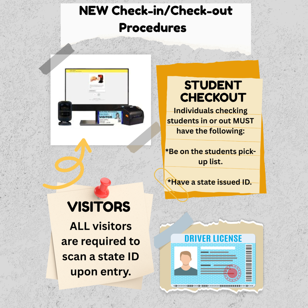 📢 New Check-In & Check-Out System We are excited to announce that we are now using Ident-A-Kid for all visitor and student check-ins and check-outs!  ✅ Please have your photo ID ready to scan each time you come in. ✅ This helps us keep the process smooth and ensures the highest level of safety for our students.  Thank you for partnering with us to put your child’s safety first!