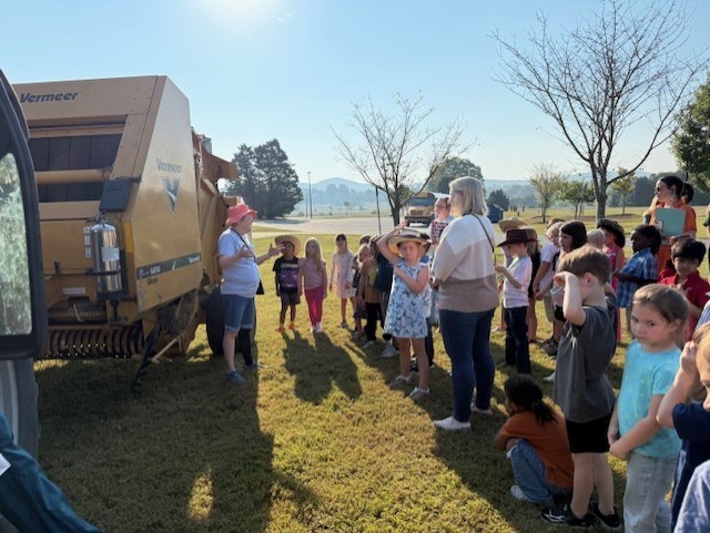 Thursday was full of Farm Fun for our K-2 graders!  All our littles got to experience life on a farm as they traveled around the school grounds visiting Georgia agricultural animals, thanks to our amazing local community partners who brought their own animals and equipment to our campus for us all to enjoy!  A big thank you to: Kevin and baby Blakeley from K&T Farms The Bagwell family Pettit Creek Farms The Joslin family Georgia Farm Bureau Bartow County Master Gardeners  Learning about agriculture and animals is important for our elementary students because it helps them understand where their food comes from, the hard work of local farmers, and the role agriculture plays in Georgia’s economy and community. It connects classroom learning to real-world experiences and inspires appreciation for the people who help feed us every day.  We enjoyed having a special guest, Sharon Viktora, BCSS Board Member, who visited our AG Mobile and Animal Encounter.  We appreciate everyone who made this such a memorable learning experience for our students! 