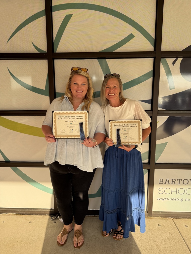 BOARD RECOGNITIONS: COLLABORATIVE TEAM OF DISTINCTION White Elementary School, fifth grade math • Leanne Pyle • Tonya Chatman ** A Collaborative Team of Distinction consists of teachers that work collaboratively on an academic planning team that have shown results that equate to student achievement resulting in 50% or higher proficient or above on the EOG/EOC assessment and higher than the state average. ** BOTH of these rock star math teachers have received this award 2 years in a row!