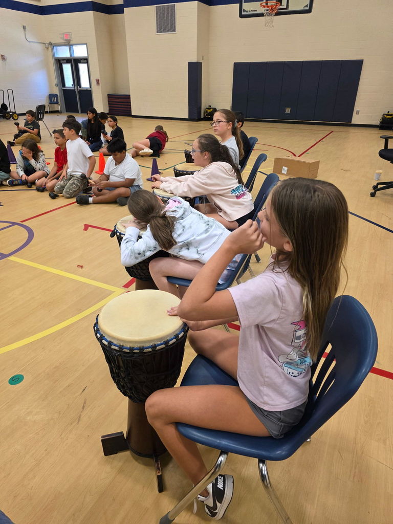 Students in kindergarten through 5th grade enjoyed the Dancing Drum interactive presentation during Special Areas today! Thank you to everyone who contributed to this in school field trip. If you have not sent in your contribution yet ($5), please do so by this Friday. 