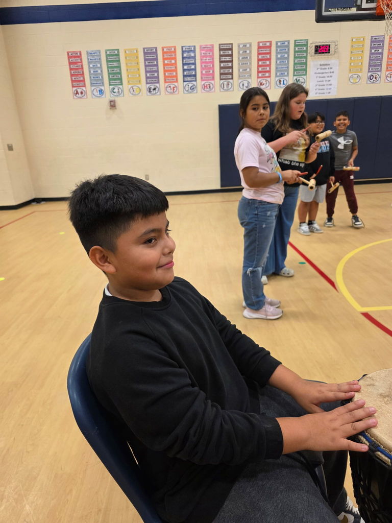 Students in kindergarten through 5th grade enjoyed the Dancing Drum interactive presentation during Special Areas today! Thank you to everyone who contributed to this in school field trip. If you have not sent in your contribution yet ($5), please do so by this Friday. 