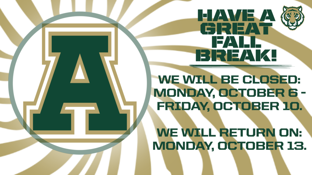 Closed for Fall Break
