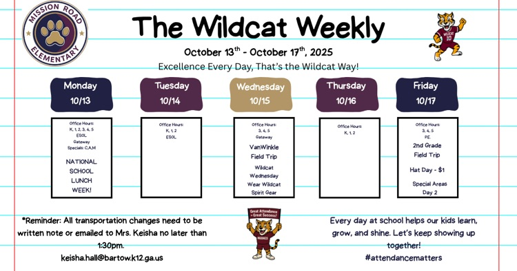 wildcat weekly