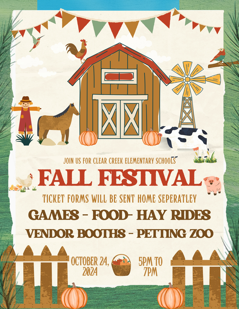 Fall Festival: see flyer for details