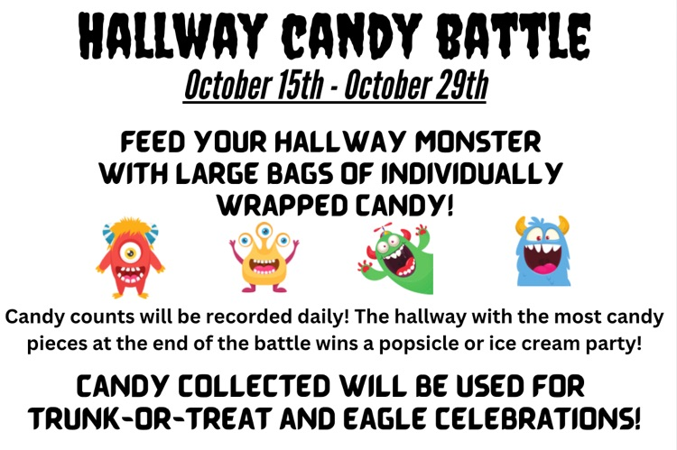 Hallway candy battle