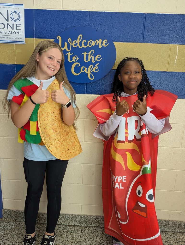 two friends dressed up for Mexico lunch day