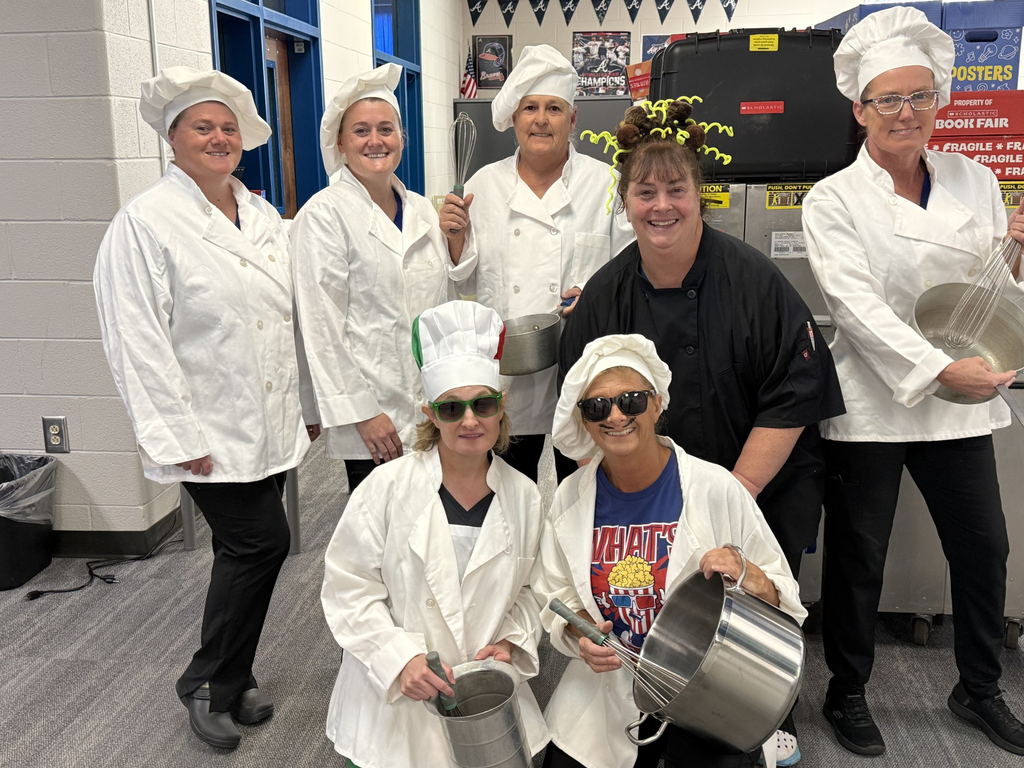picture of cafe staff dressed up for Italian day