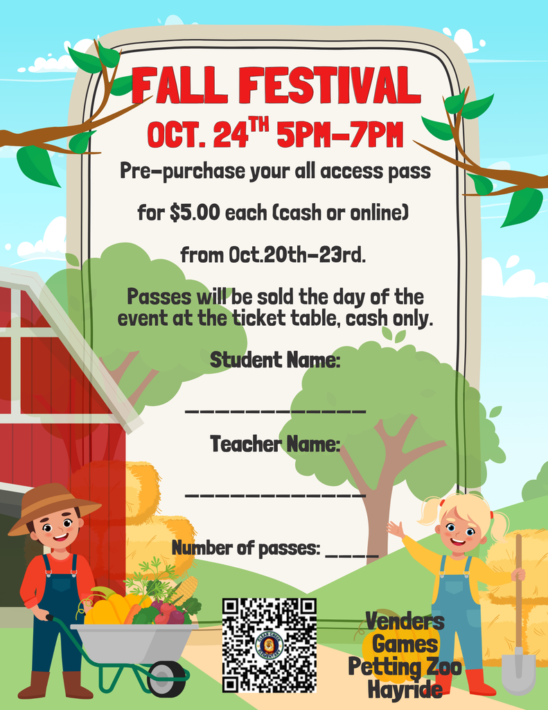 Fall Festival : see flyer for details
