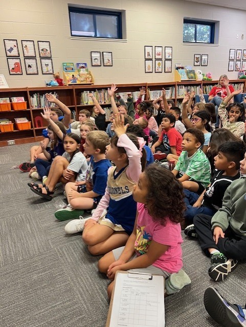 Second grade enjoyed a visit from Etowah Indian Mounds to discuss Native American culture. This fun, informative visit laid the foundation for their next Arts and Letters module that addresses the essential question "How has the American West changed over time?" This also ties into their yearlong STEM PBL question "How has development changed our community over time, and what steps can we take to minimize a negative effect going forward?"