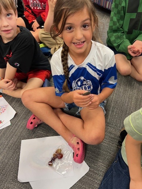 Second grade enjoyed a visit from Etowah Indian Mounds to discuss Native American culture. This fun, informative visit laid the foundation for their next Arts and Letters module that addresses the essential question "How has the American West changed over time?" This also ties into their yearlong STEM PBL question "How has development changed our community over time, and what steps can we take to minimize a negative effect going forward?"
