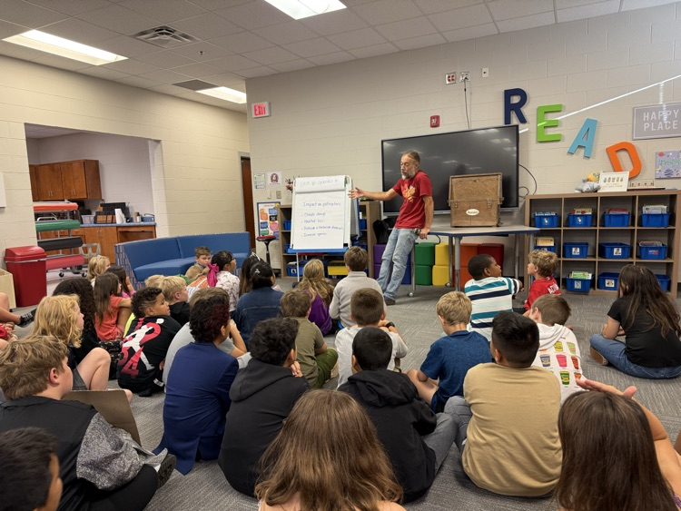 third grade beekeeper visit
