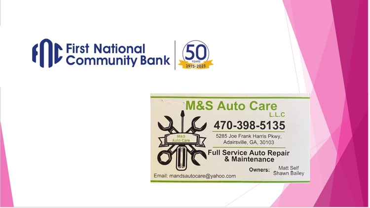 m&s and first National community