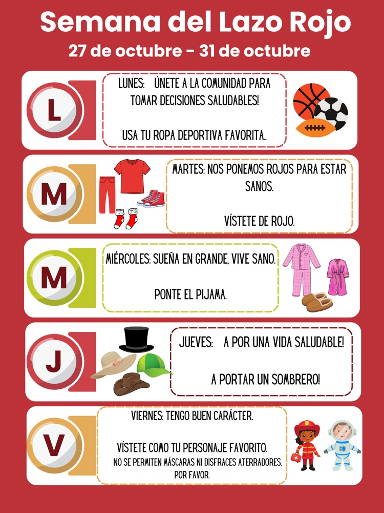 red ribbon week schedule