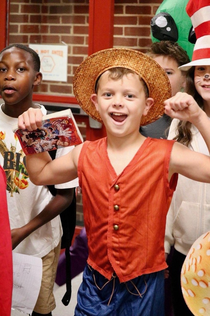What an AMAZING Red Ribbon Week we had! 🎀❤️ From rocking our red outfits on Monday 👕 to transforming into our favorite book characters today 📚✨, our incredible students showed they understand that "Life is a Puzzle..." and they're committed to "Solving it Drug Free!" 🧩💪 Thank you to all who participated! 💕 🌟