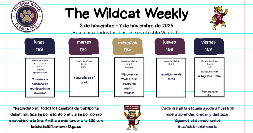 wildcat weekly spanish