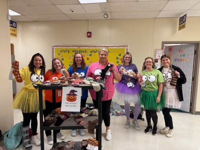 🎃 Trick or Treat, Smell My Feet! 🧦 The WES administration spread some Halloween cheer this week by treating our amazing teachers to cozy socks! 🍂 A little token of appreciation for all the hard work, dedication, and heart you bring to our students every day. ❤️ You make WES a spooktacular place to learn and grow! 👻