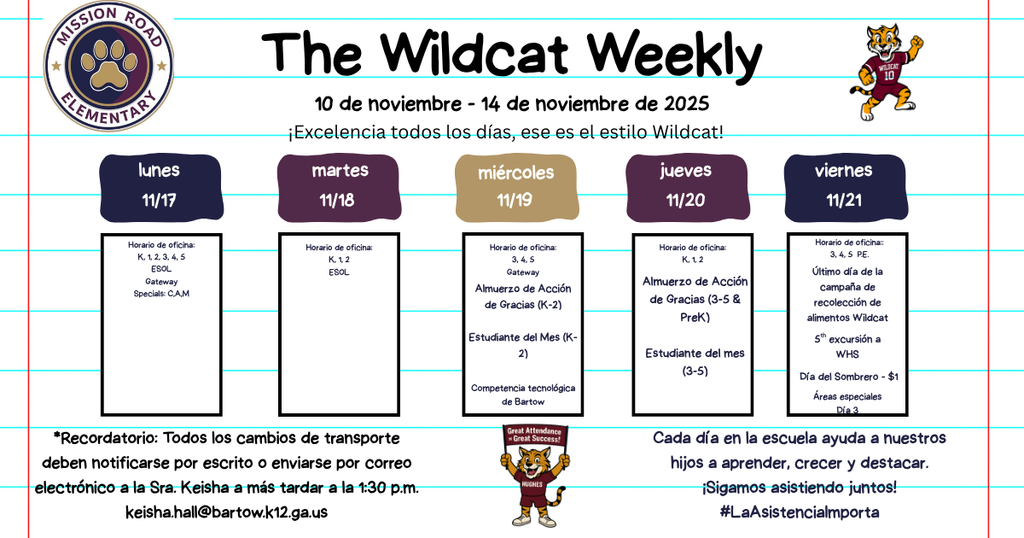 wildcat weekly spanish