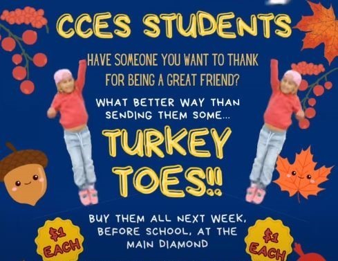 Turkey Toes: see flyer for details