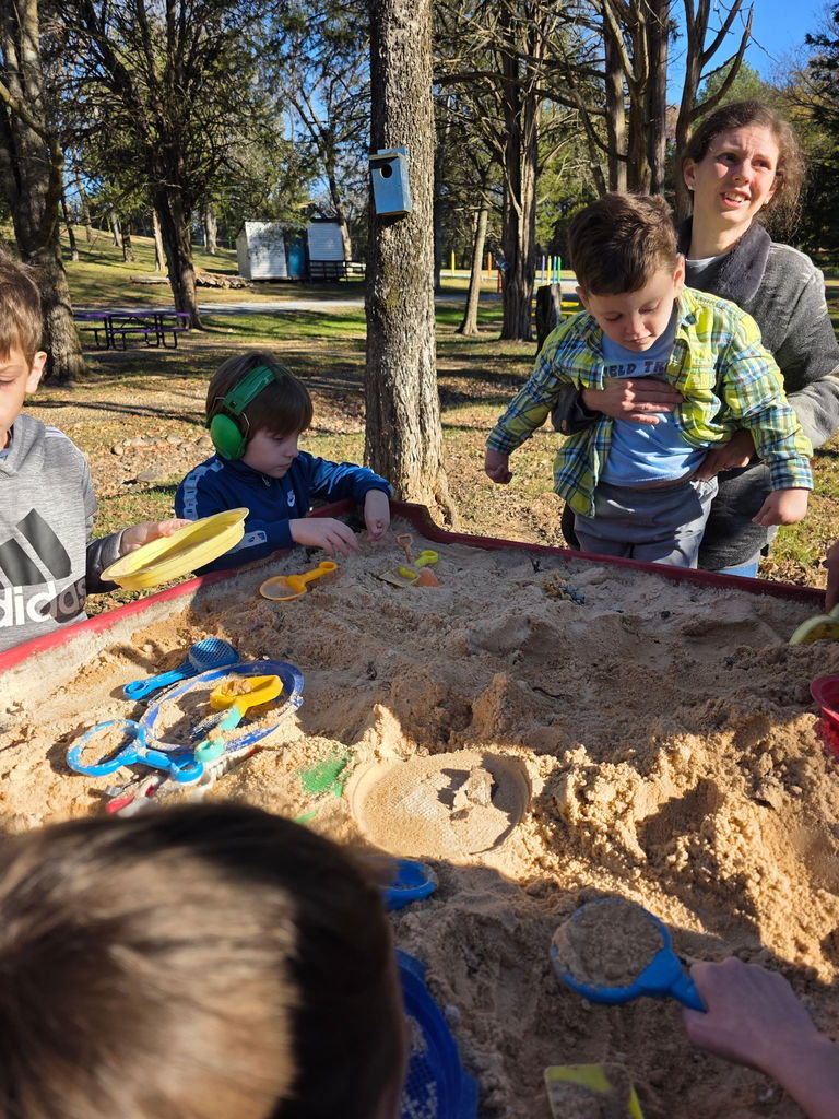 Some of our Exceptional Education students had a fun field trip to The Sweet Cocoon yesterday! It was a beautiful fall day full of sensory and exploring their new inclusive tree house! 🍂☀️🍁🌳