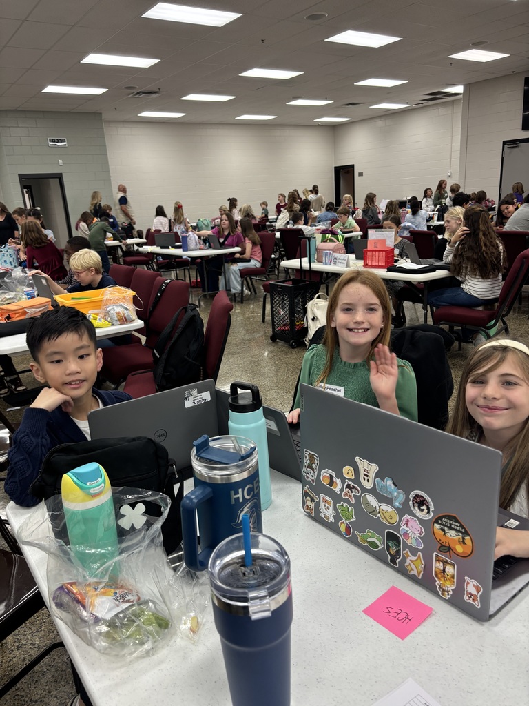 Eleven of our 3rd-4th grade students are representing HCES at the Bartow County Trchnology Competition. The are showing that KNIGHTS are Responsible, Respectful, and Ready to Learn.