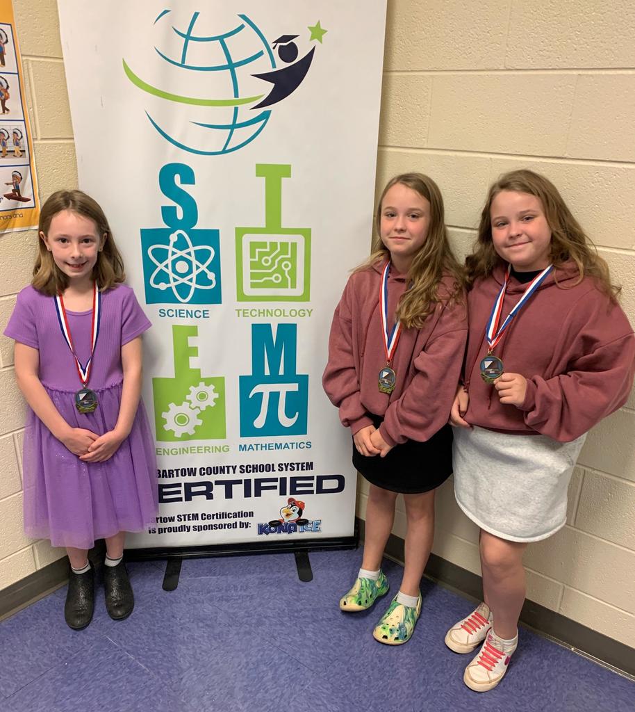 ✨ White Elementary Shines at the Georgia Student Technology Competition! ✨ Yesterday, 32 incredible 3rd–5th grade students represented our school at the county-level Georgia Student Technology Competition—and they made us so proud! We had five projects earn medals, and two first-place teams will be advancing to the regional competition in Rome this January! 🎉💻📱 🏅 1st Place – Audio Production • Alice Pike 🏅 1st Place – Graphic Design • Iona & Violet Wingate 🥈 2nd Place – Video Production • Mason Light & Damien Bell 🥈 2nd Place – Physical Computing • Jaxon Queen 🥉 3rd Place – Graphic Design • Kinsley Larkin & Lily Ragsdale We are so proud of all our students who competed and showcased their creativity, innovation, and hard work. Way to go, Warriors! 💙💛