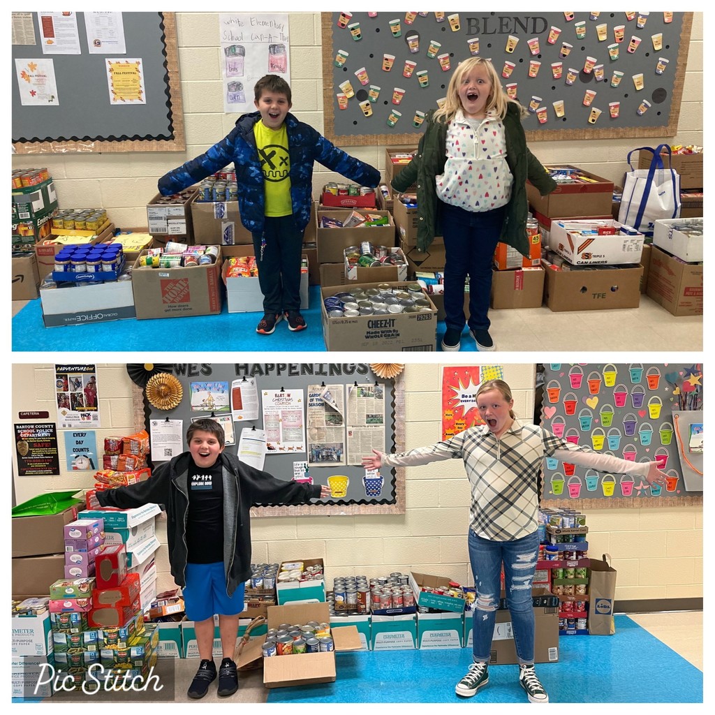 Insert drum roll 🥁🥁🥁 The winner of our 4th Annual 2025 Can-A-Thon is Mrs. Morales' class with 392 donated items! 🎉 Our school total was 1,340! A BIG Thank you for the generosity of our students and staff!