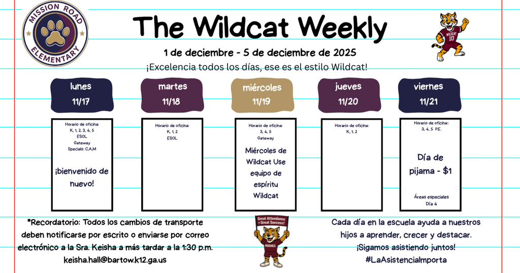 wildcat weekly spanish