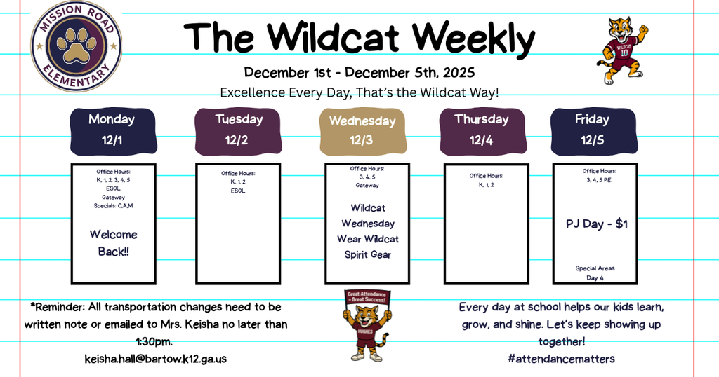 wildcat weekly english