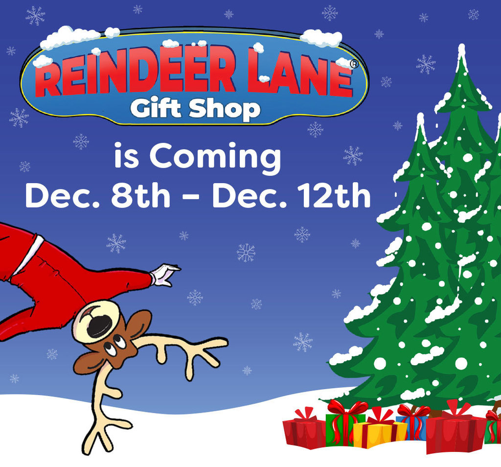 reindeer lane is coming dec 8-12