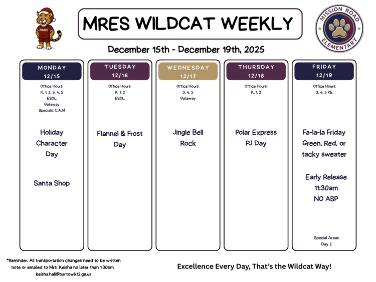 wildcat weekly