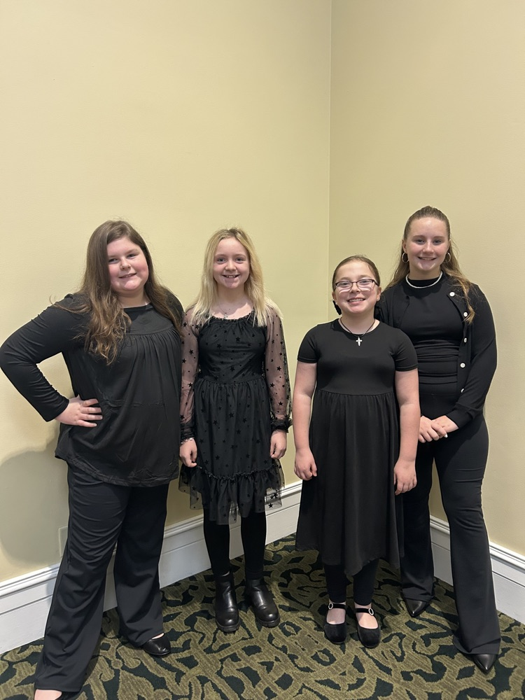 This past weekend five of our chorus students had the opportunity to participate in Statewide Elementary Honors Chorus in Athens!