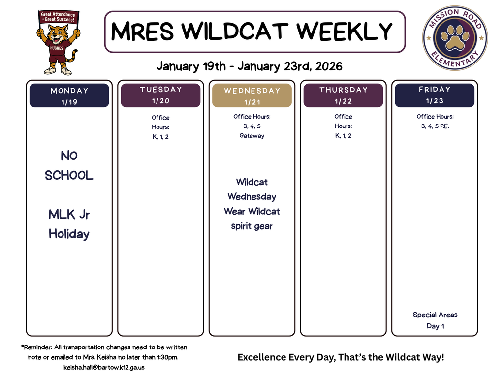 wildcat weekly english