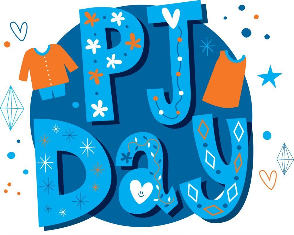 $1.00 Pajama Day is this Friday, 2/13. All proceeds will go to Backpack Buddies and Good Neighbor Homeless Shelter.
