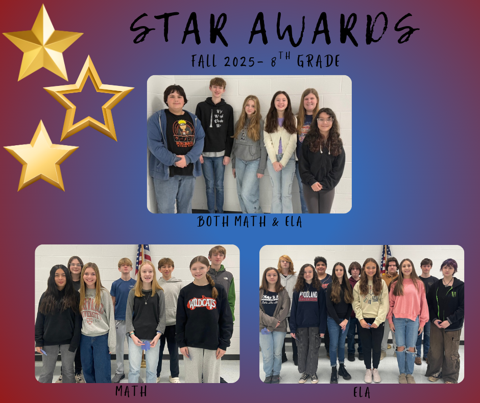 STAR Awards Fall 2025- 8th Grade