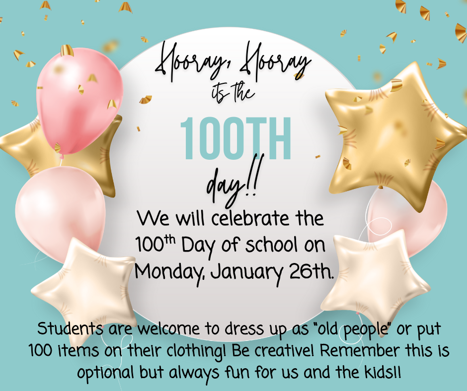 100th day January 26