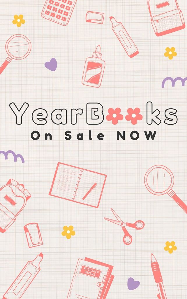 Yearbooks on sale now