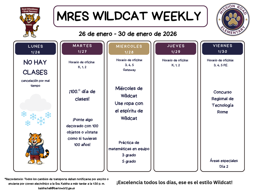 wildcat weekly spanish