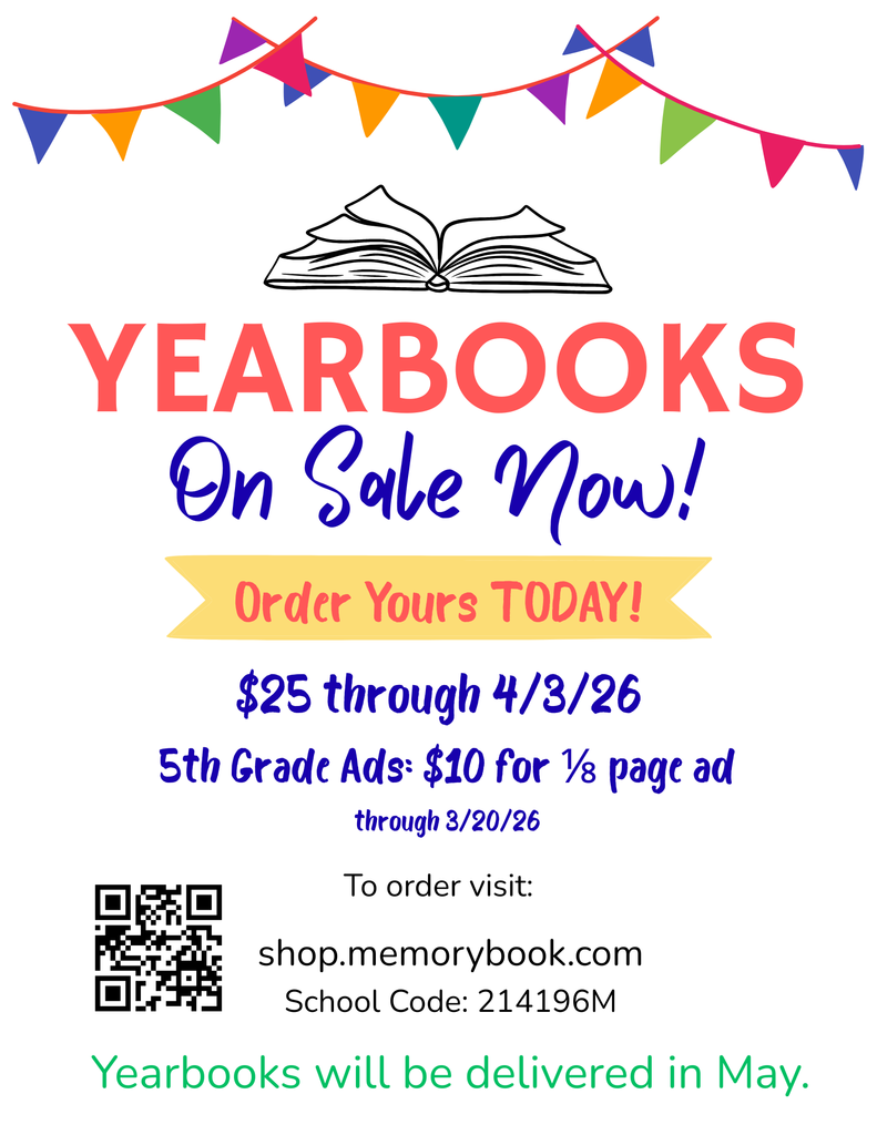Don't forget to order your yearbook today!
