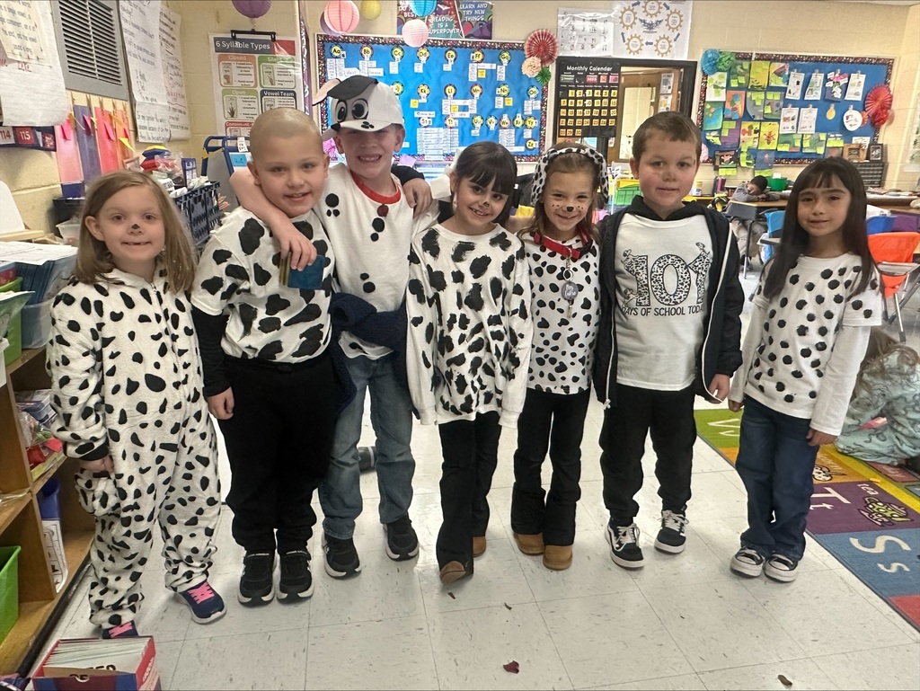 Students dressed up like dalmations