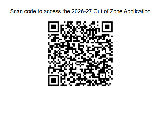 It’s once again time for our school choice window to open! We will accept applications starting Monday, February 2nd – Friday, February 27, 2026. **We will not offer hard copies of the Out of Zone applications. Please use the QR code, as seen above or displayed in our front office, to access the Out of Zone application. Further information can be found at: https://www.bartow.k12.ga.us/