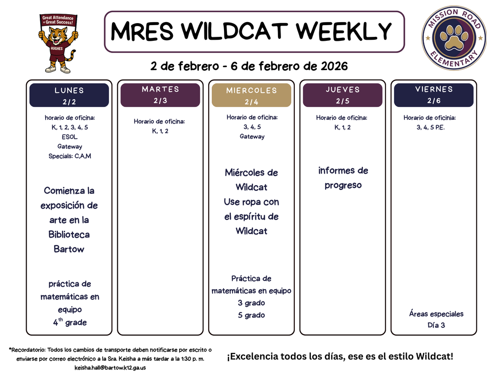 wildcat weekly spanish
