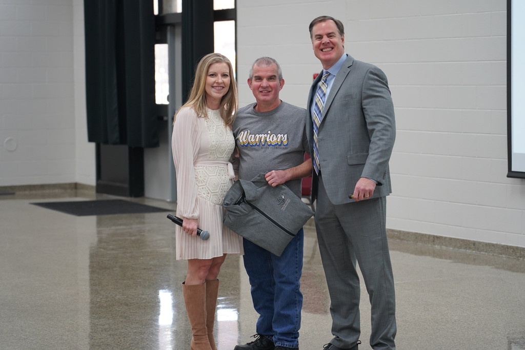 Mr. Atchley accepting award