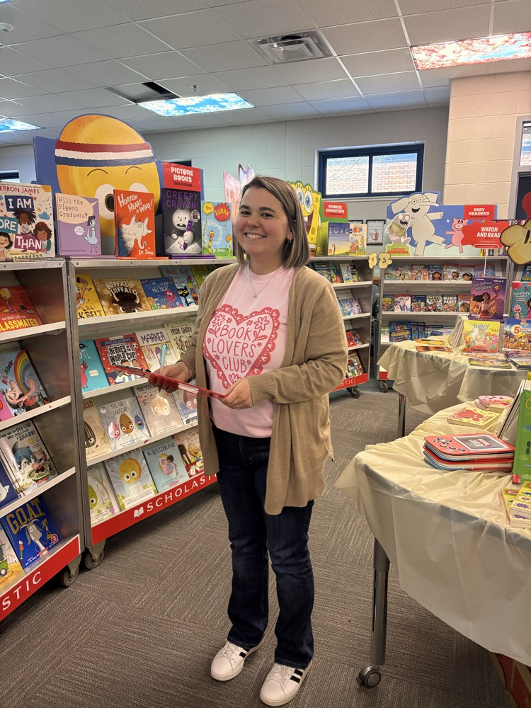 We are excited for our Book Fair! Today, teachers were invited to create classroom wish lists. Stop by during the day or during the Valentine Dance on Friday to check out all the awesome books!