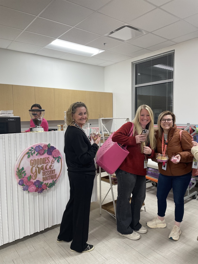 teachers enjoying coffee station