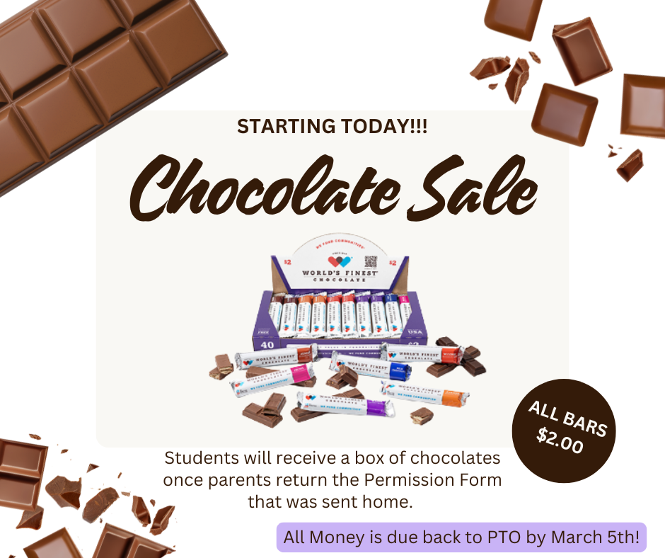 Chocolate Sale PTO fundraiser